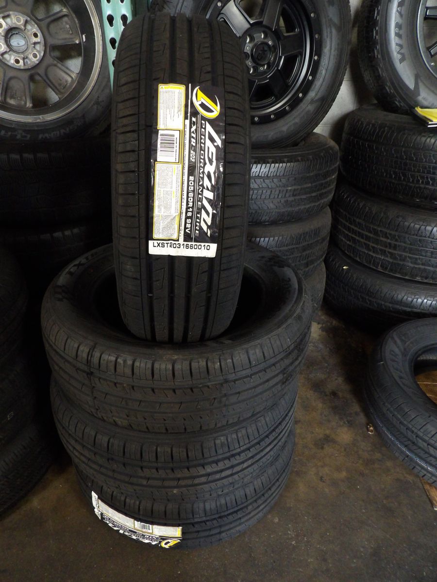 205/60R16 LEXANI PERFORMANCE LX TR SET OF NEW TIRES 