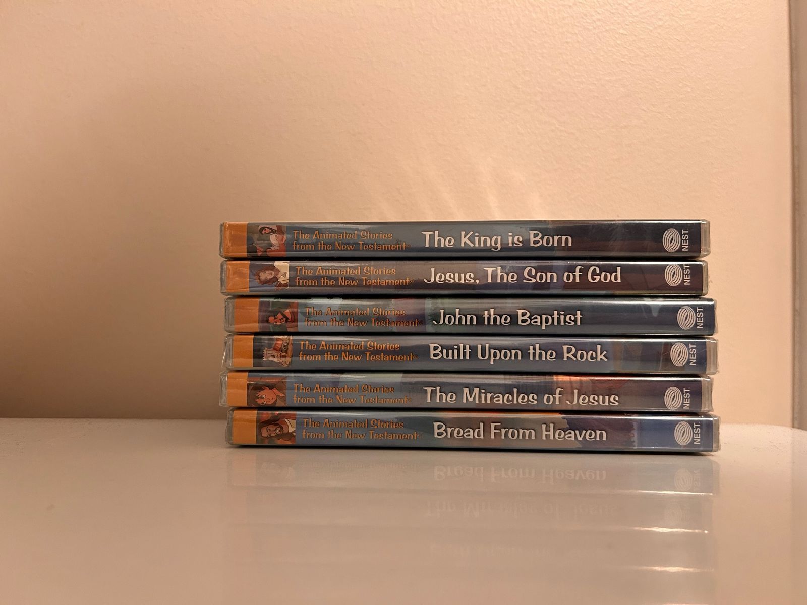 Living Scriptures/Nest Animated Stories from the New Testament - Vol. 1 (Lot of 6 DVDs)