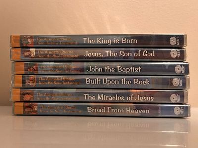 Living Scriptures/Nest Animated Stories from the New Testament - Vol. 1 (Lot of 6 DVDs)