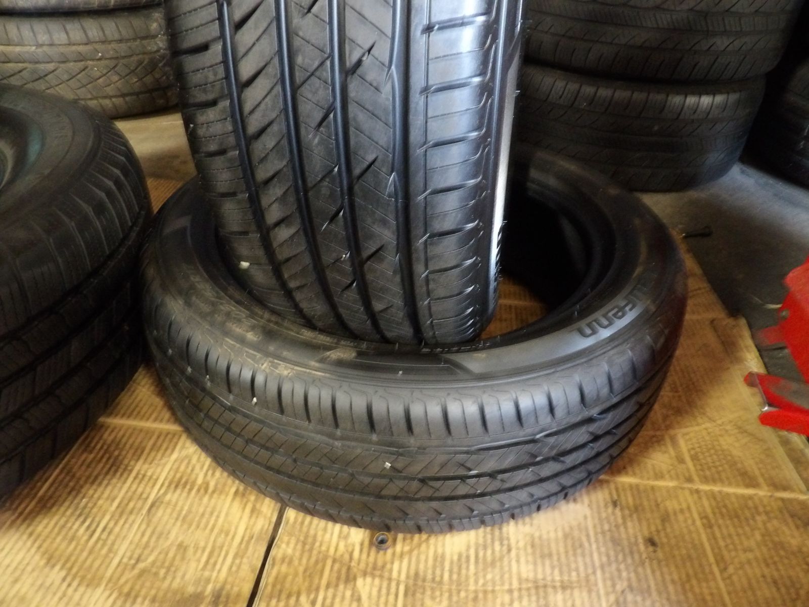205/55R17 LAUFENN SFIT A/S PAIR OF TWO USED TIRES