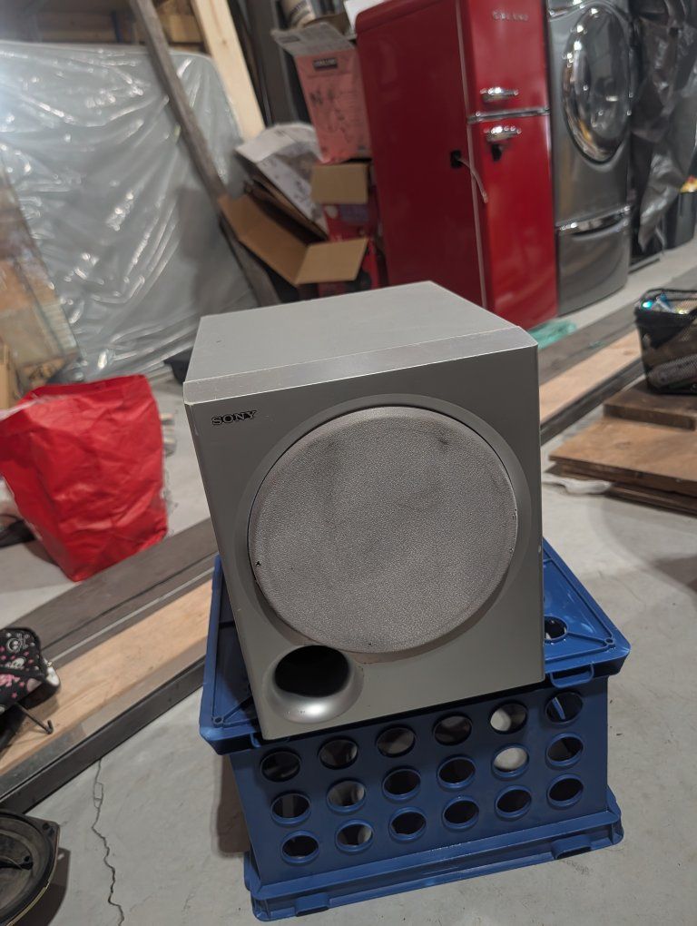 Sony SS-WMSP66 Magnetically Shielded Subwoofer - 6Ω Impedance