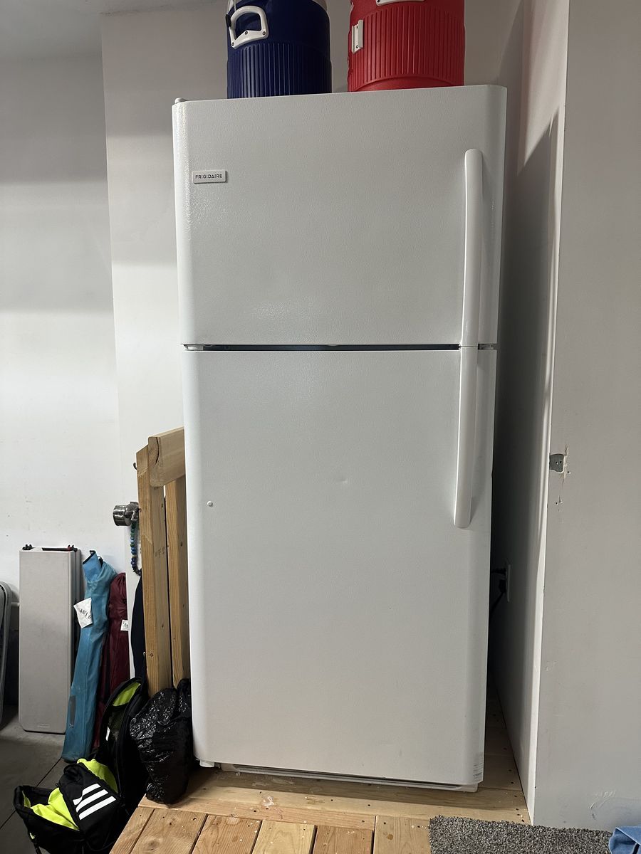 Nice, clean fridge. 