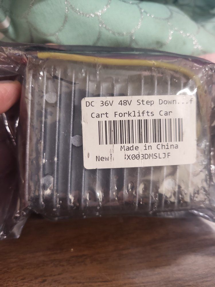 COCAB/EKYLIN K482410 DC-DC Converter 36V/48V Step Down to 24V 10A (240W) for Cart Forklifts Car