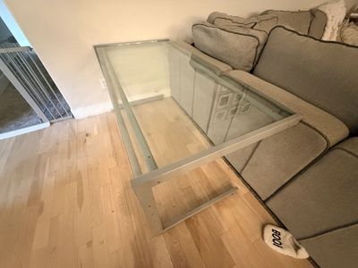 Glass Top Desk