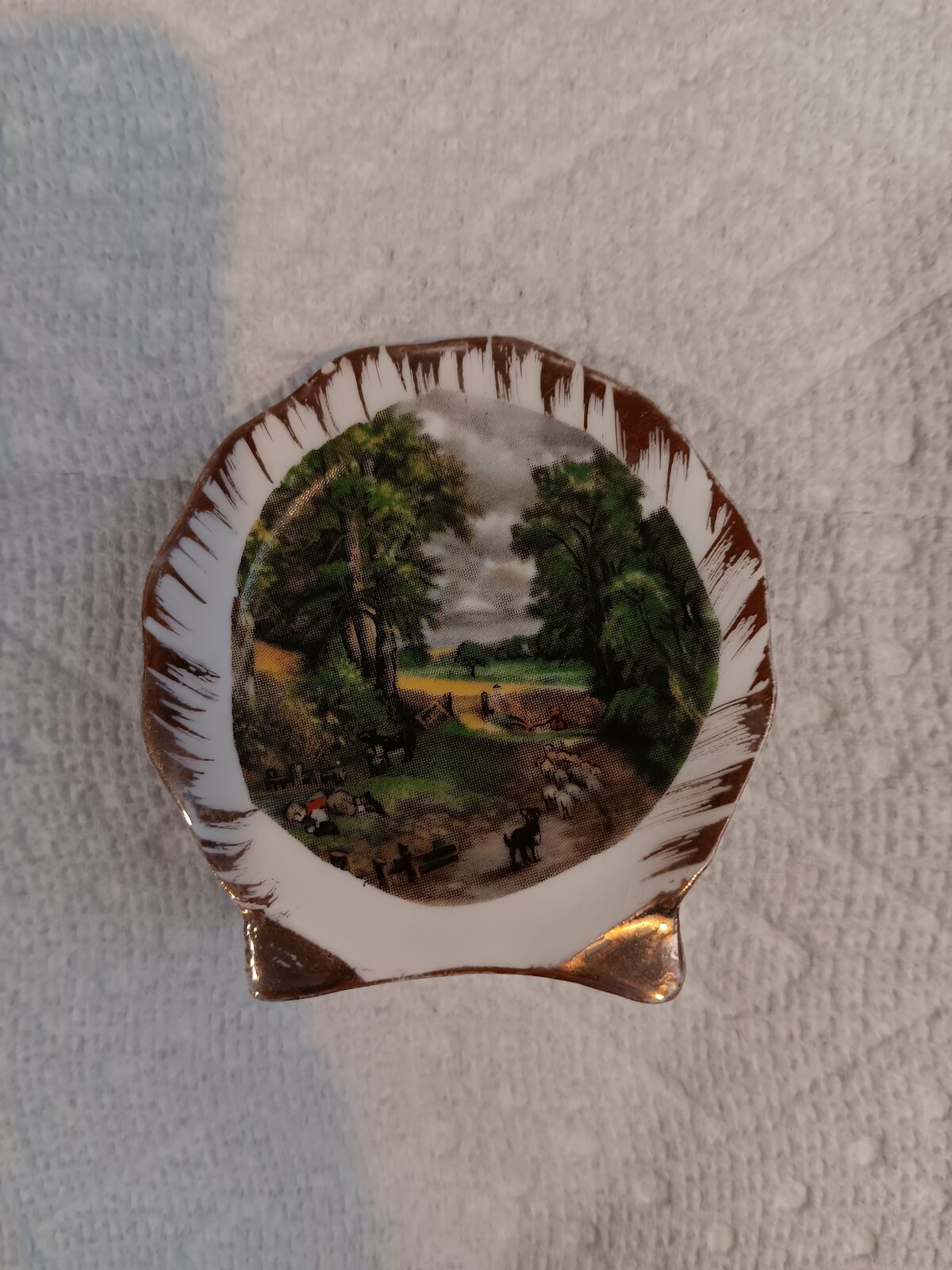 English Small Posy Pocket Vase Holder