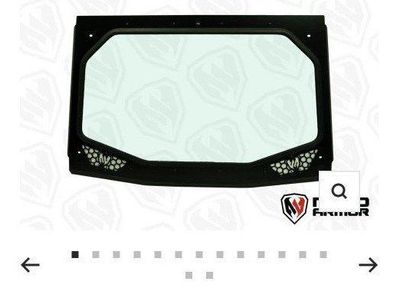 Moto Armor KRX Full Glass Windshield with Vents for Kawasaki Teryx KRX 1000