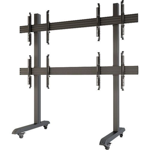 FUSION 2 x 2 Video Wall Cart LVM2X2U (Qty: 1, 179Lbs) (New Other, Distressed Box)