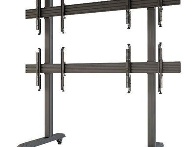 FUSION 2 x 2 Video Wall Cart LVM2X2U (Qty: 1, 179Lbs) (New Other, Distressed Box)