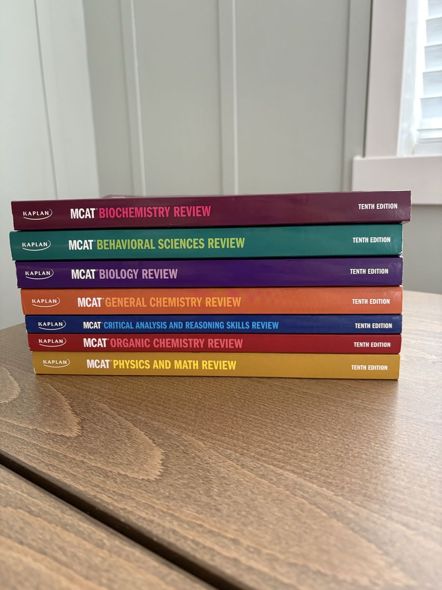 Kaplan MCAT Complete Review Set - Tenth Edition (7 Books)