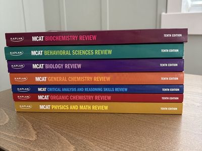 Kaplan MCAT Complete Review Set - Tenth Edition (7 Books)