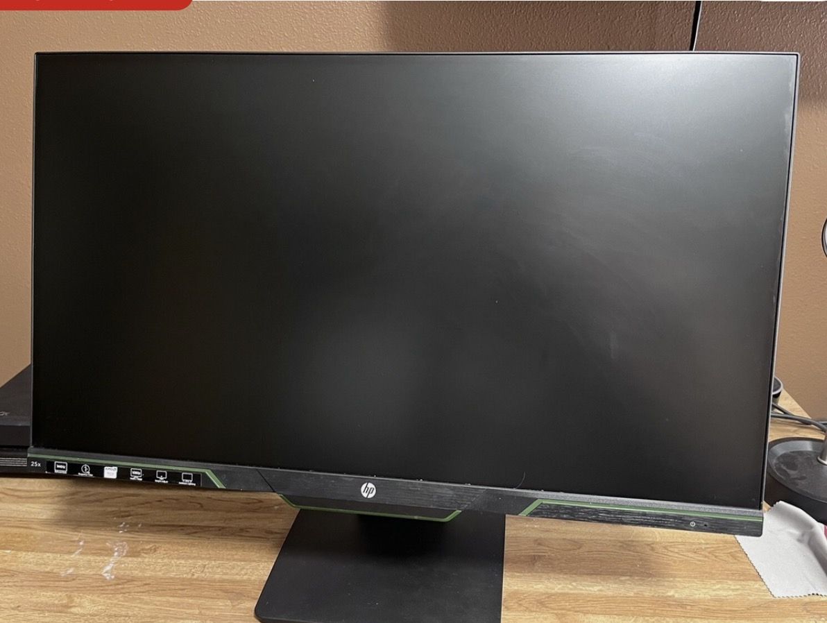 Used HP 25x (3WL50AA) 24 inch HD Flat Monitor - Black