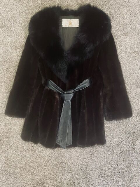 Authentic Mink Fur Coat