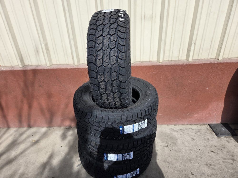 NEW SET OF CELIMO P265/65R17