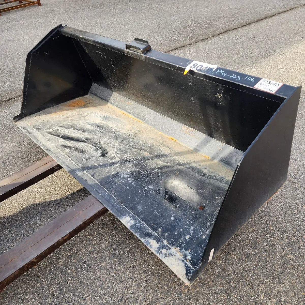 New Heavy Duty 78" 74" 68" 60" Skid Steer Bucket Bobcat Case CAT John Deere