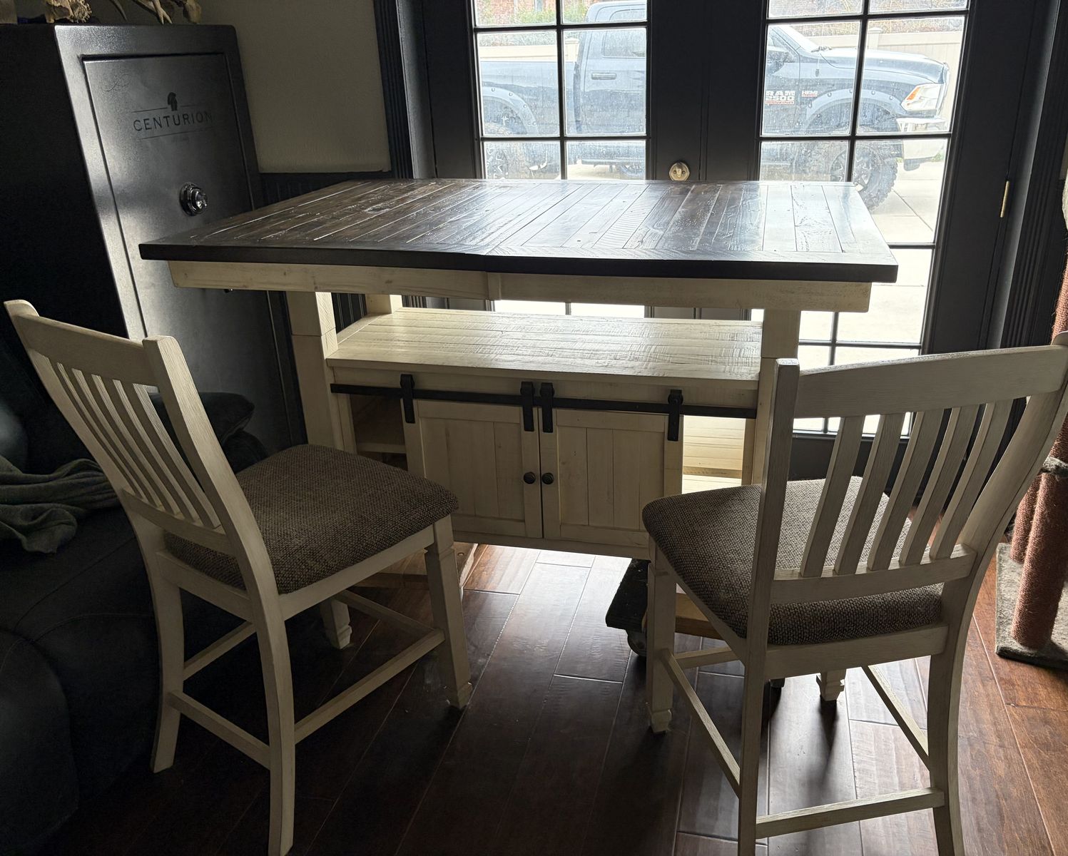 Counter height dining table set $1200.00
