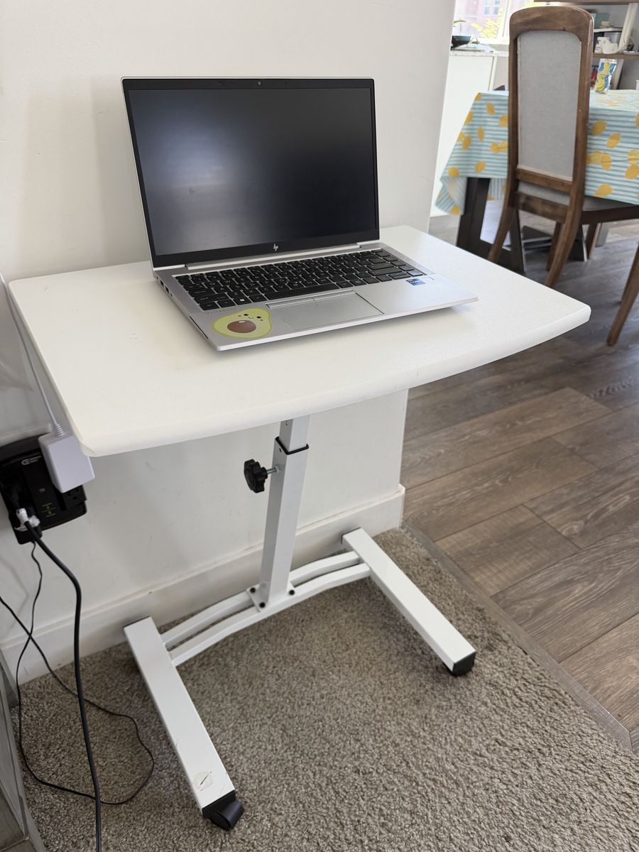 Small Mobile Standing Desk