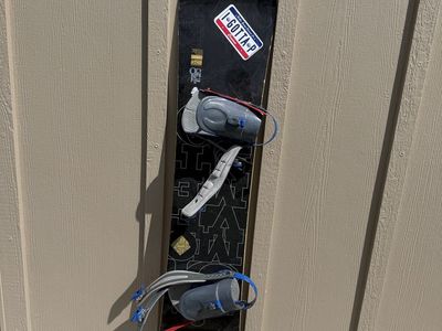 Snowboard with Bindings Used Condition
