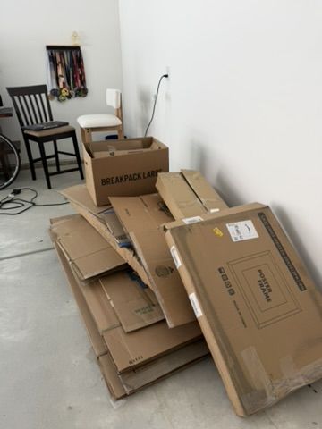 Cardboard boxes for moving