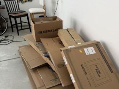 Cardboard boxes for moving
