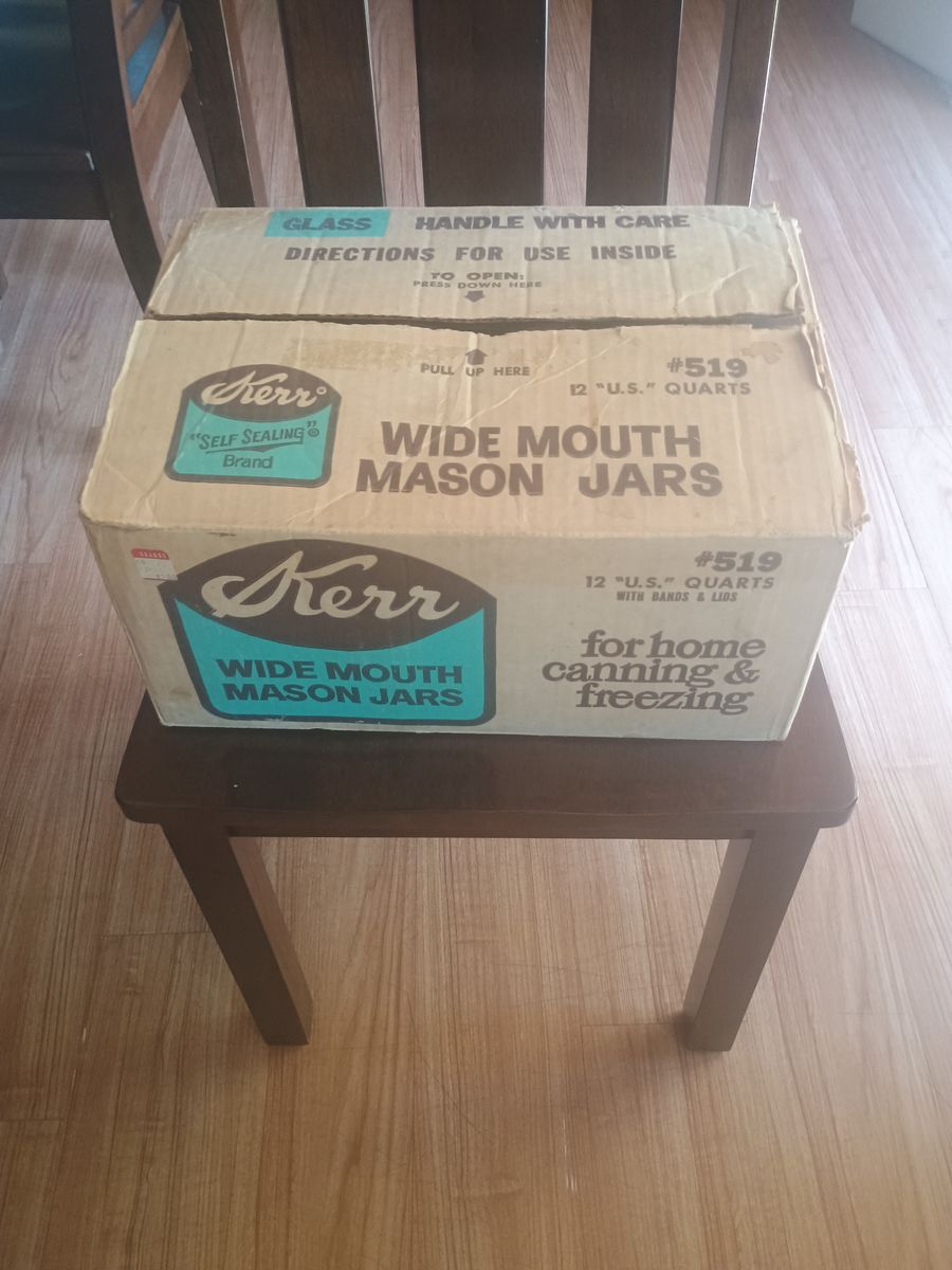 cases of canning jars