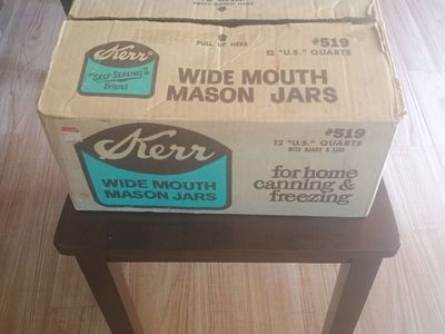 cases of canning jars