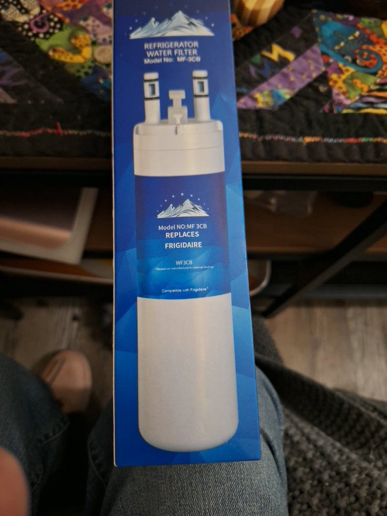 No-MF 3CB Refrigerator Water Filter Replaces Frigidaire WF3CB New