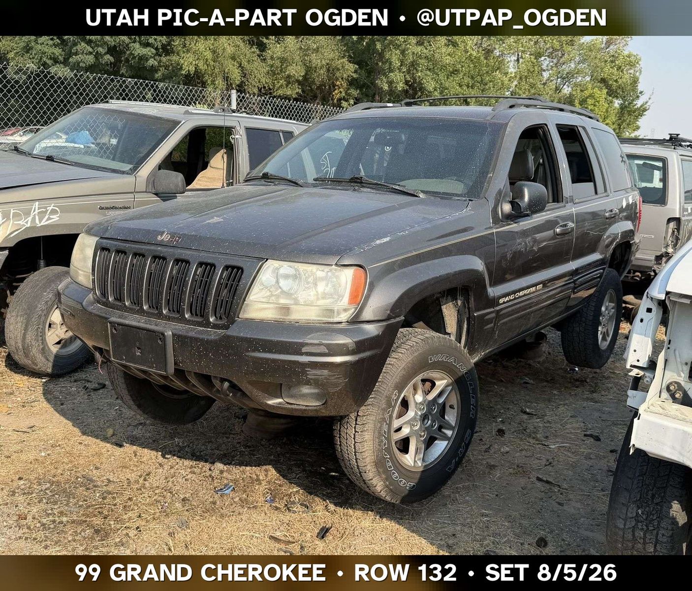 New Arrival - 1999 Jeep Grand Cherokee WJ Parts - UTPAP Ogden
