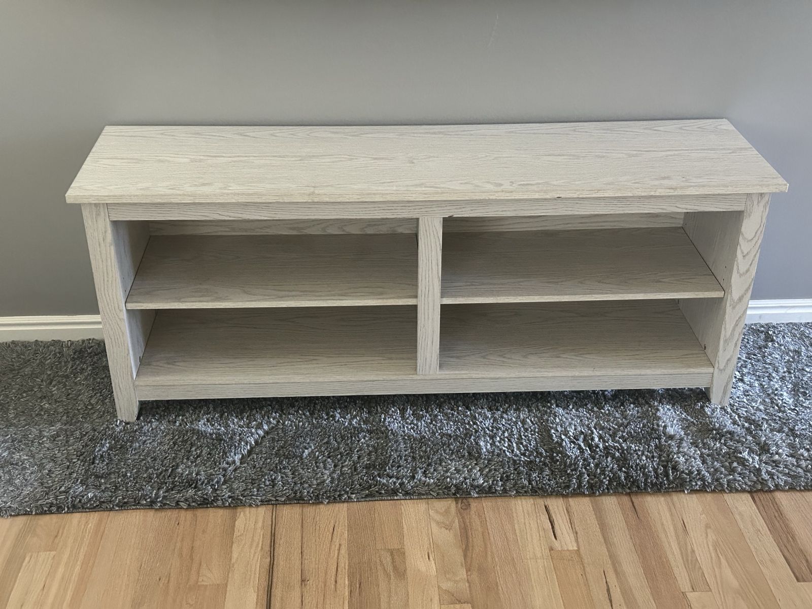 TV Stand with Open Shelving