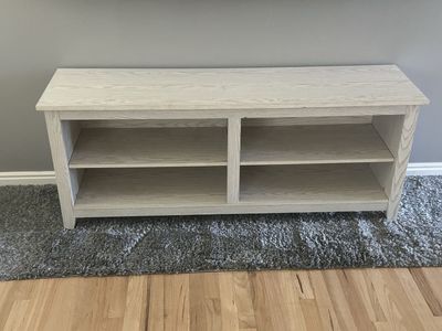 TV Stand with Open Shelving