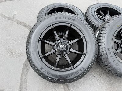 20” Fuel Coupler 8 Lug 8x180 34” Sailun A/T 275/65R20 Chevy / GMC 2500 3500