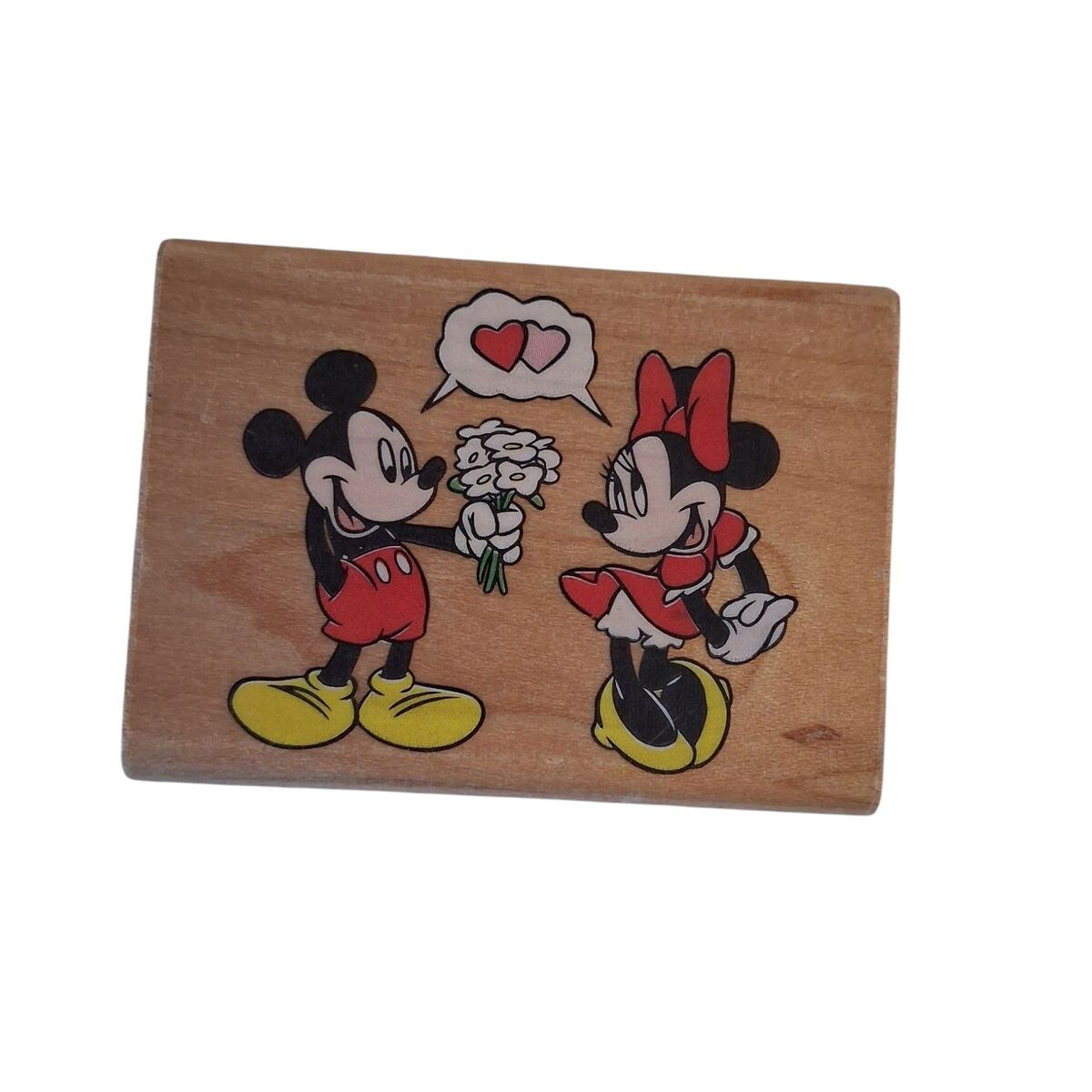 Rubber stamp Disney Mickey&Minnie Mouse Love 390-d