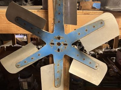 Flex-A-Lite, Wide Blade, Regular Rotation, Six Blade, 18.25" Dia., Performance Flex Fan