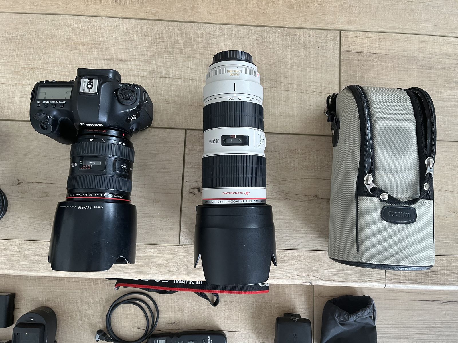 Canon 5D Mark III HDSLR Pro Camera Package with 3 Lenses