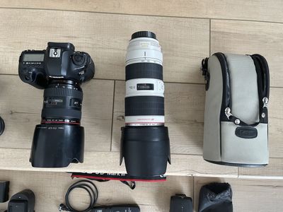 Canon 5D Mark III HDSLR Pro Camera Package with 3 Lenses