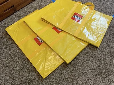 Lego heavy duty vinyl bags