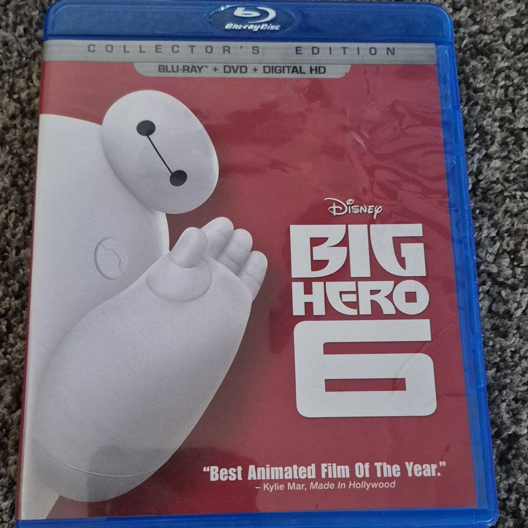Big Hero 6 Bluray