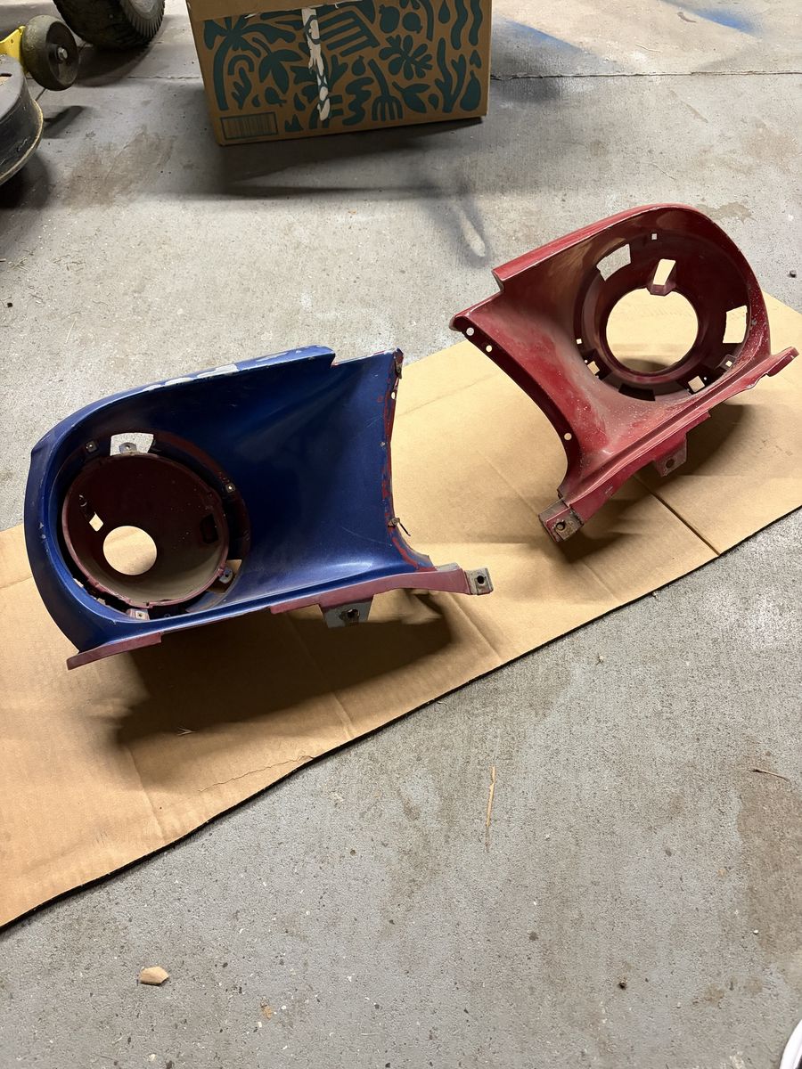 1967 1968 Ford Mustang Headlight Bucket set OEM