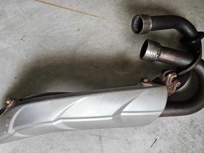 Yamaha Raptor exhaust