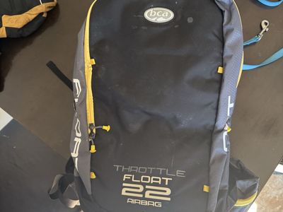 BCA float bag and klim gloves