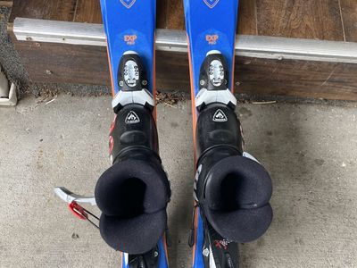 70cm Rossignol EXP Pro kids ski n boots package