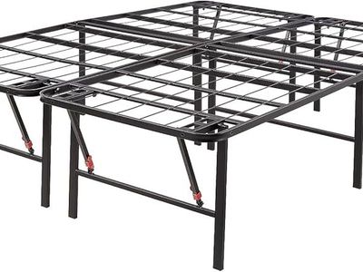Queen Metal Platform Bed Frame