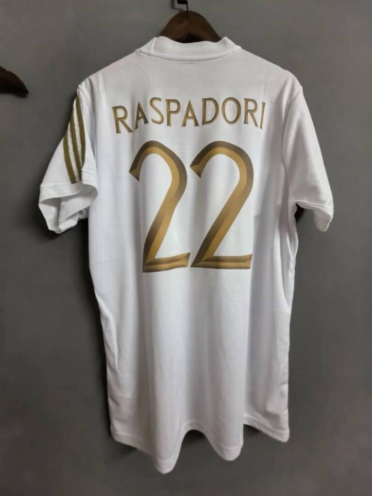 Raspadori #22 | XL & XXL | Italy 2023 Away Jersey