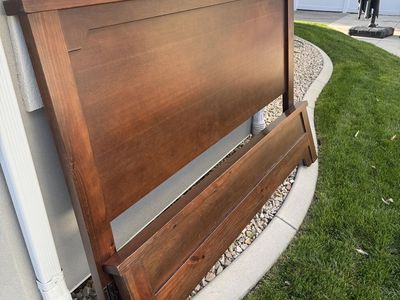 King Headboard, Footboard, & Frame