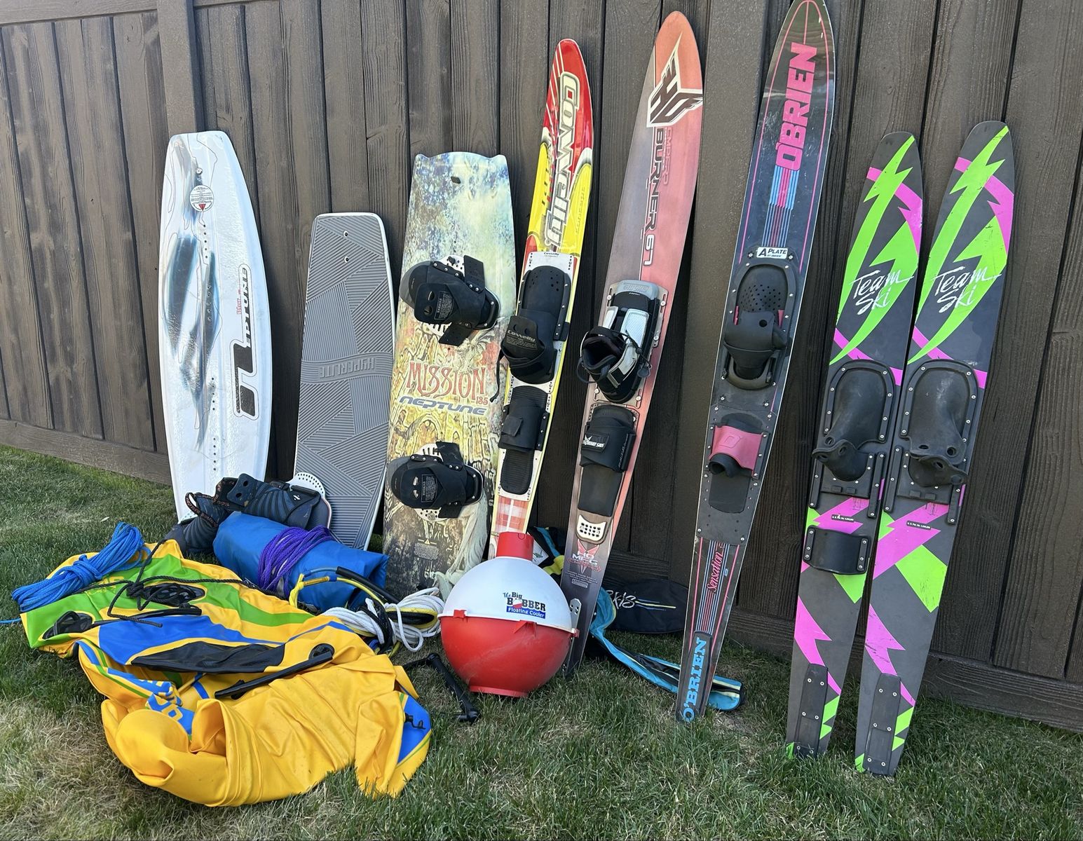 Water Toys!  Wakeboards, Skis, & Ropes