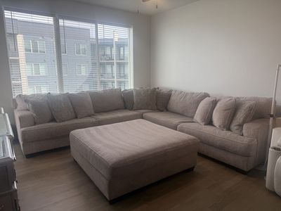 Large Sectional with Ottoman