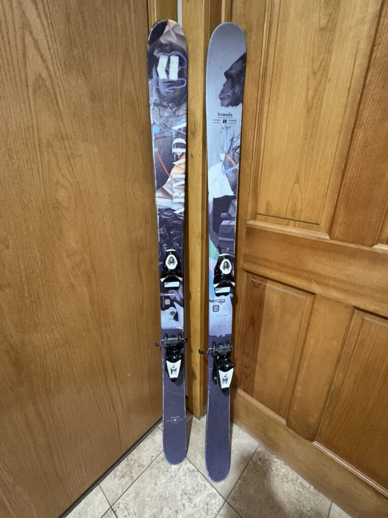 Armada 156 Skis With Rossinal Bindings