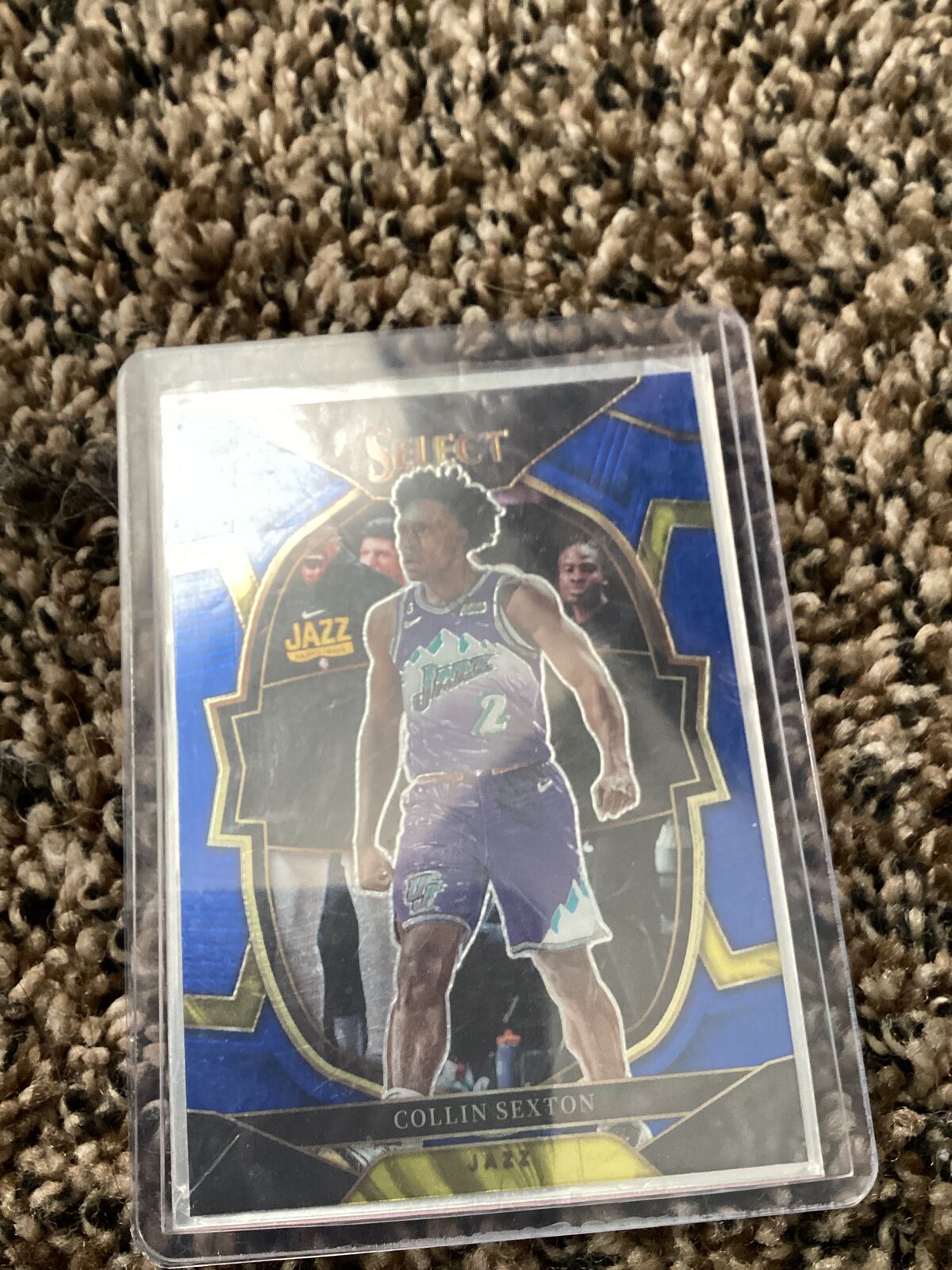 Colin sexton select jazz card auto graphed