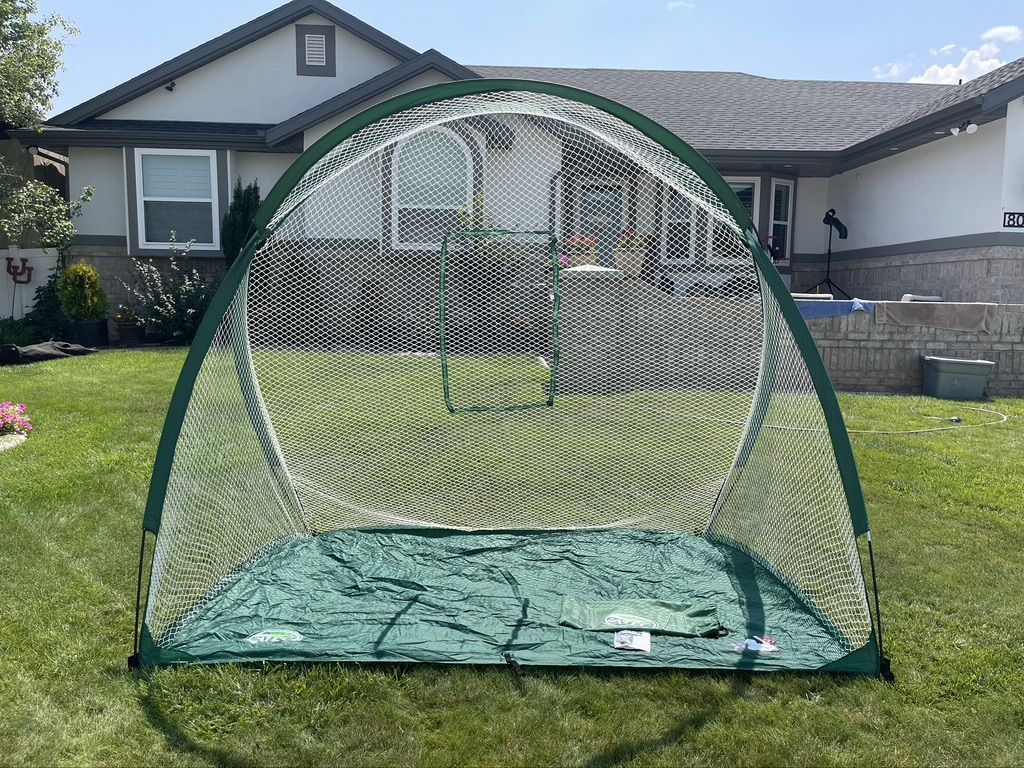ATEC Golf Practice Net with Hitting Mat and Target