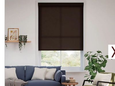 2 Solar Shade Blinds 83 1/4" x 60" length