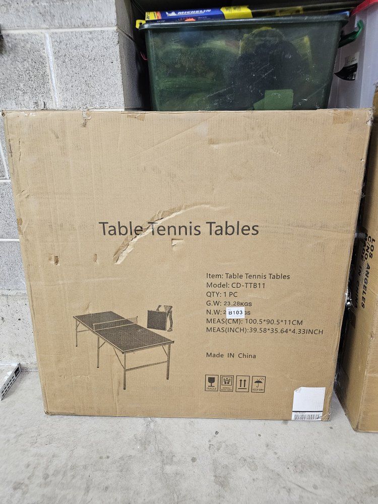 NIB, table tennis - ping pong table.